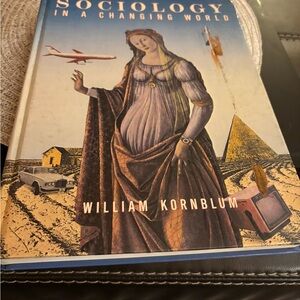 Sociology in a Changing World hardcover edition. Rare book in mint condition